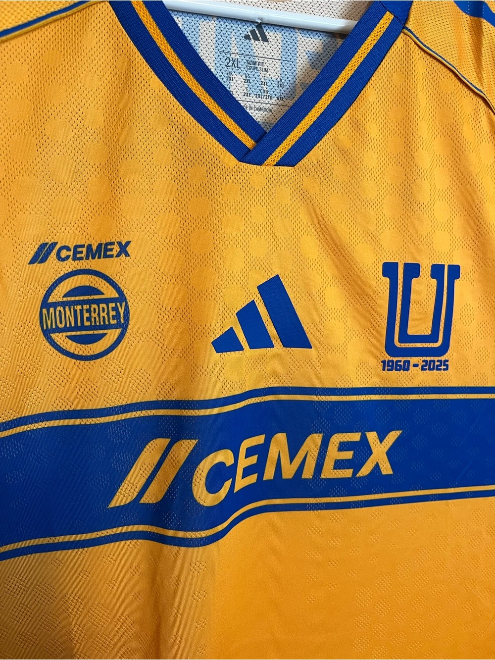 Adidas Authentic Tigres Jersey - Picture 2 of 5